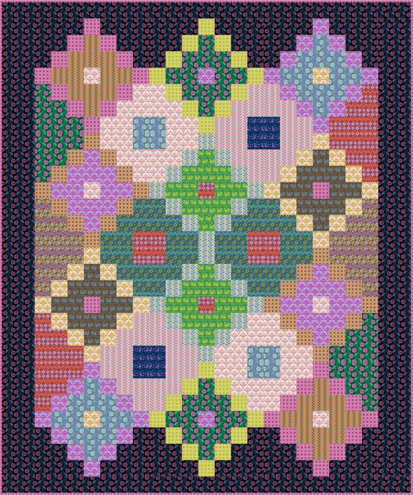 SHOP SAMPLE - HEIRESS QUILT || HEIRESS || Anna Maria Textiles Basics