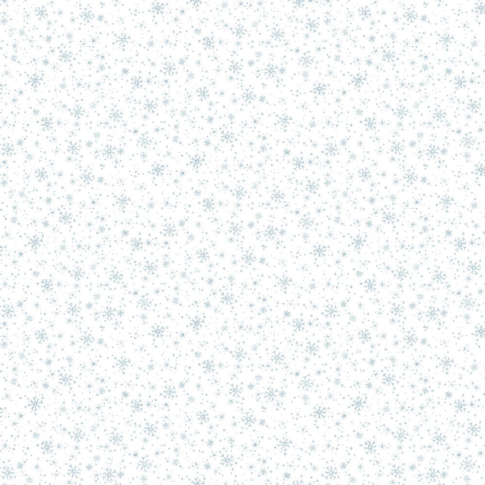 Snowflake - WHITE || VILLAGE FOLK || Northcott Studio