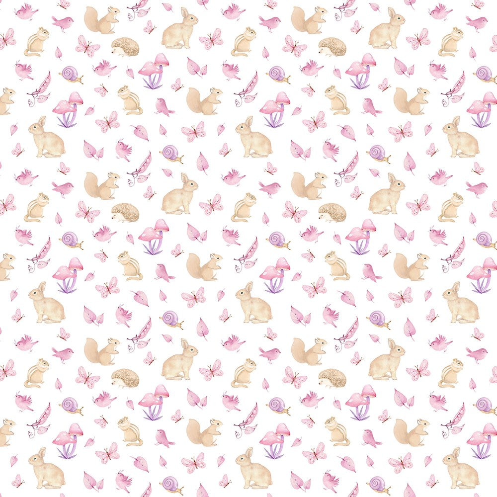Animals - PINK MULTI || PEAS IN A POD || Northcott Studio