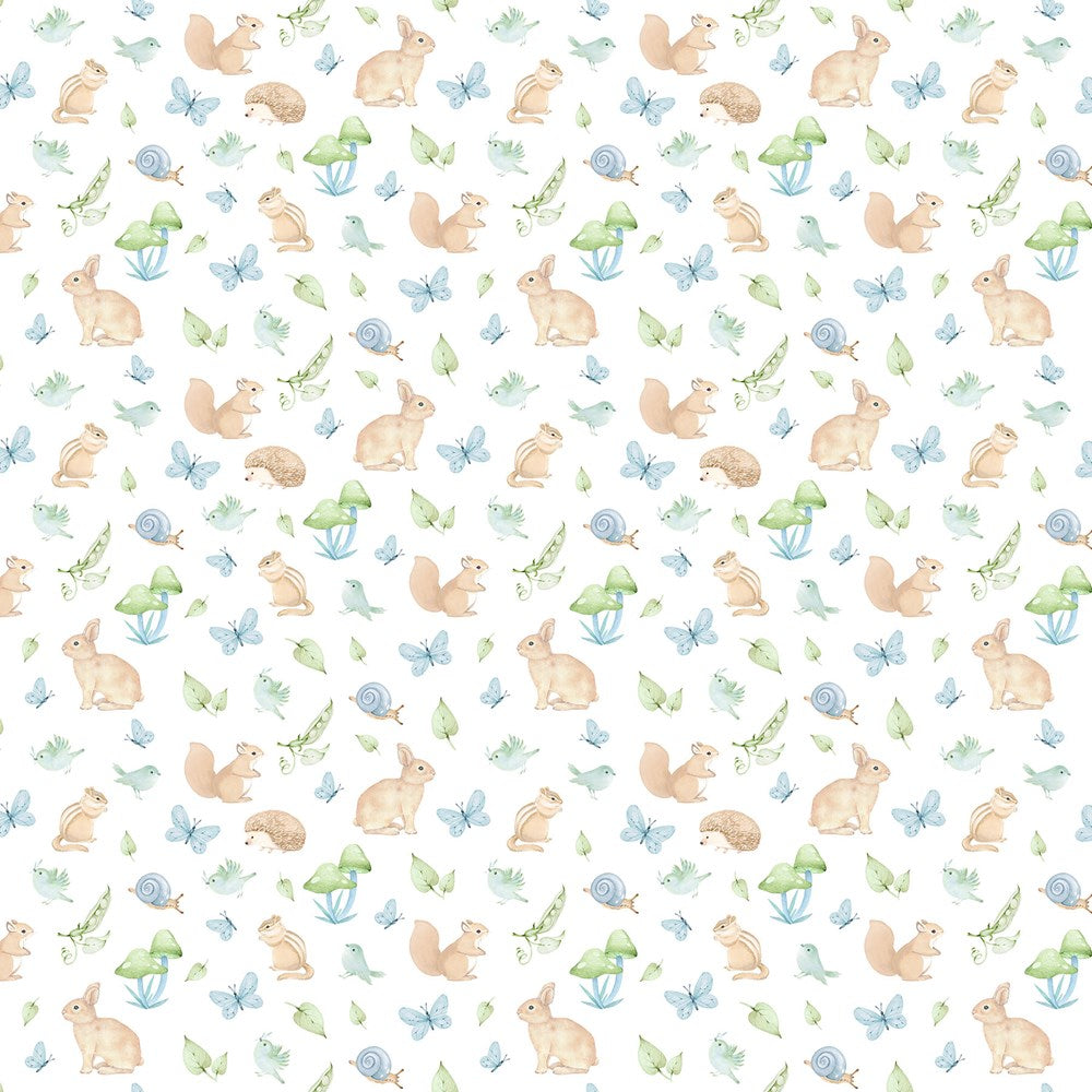 Animals - BLUE MULTI || PEAS IN A POD || Northcott Studio