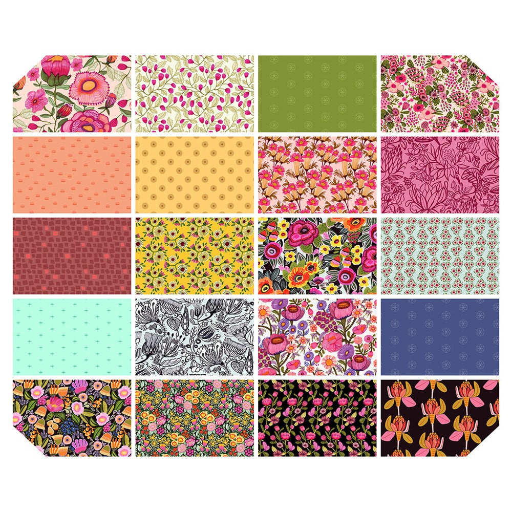 Springtime Splendour - Fat Quarter - 20pcs || Springtime Splendour || Kirsten Katz