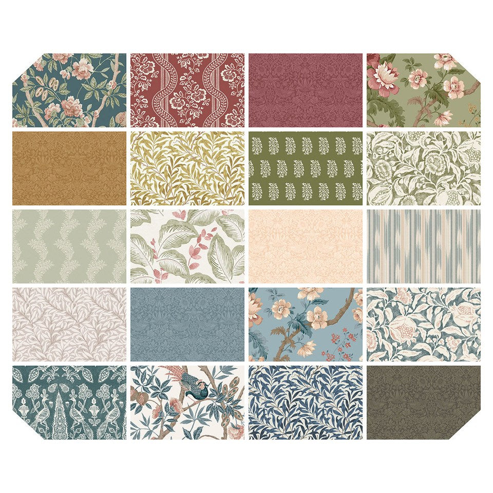 Chiswick Grove - 10in Charm Pack - 42pcs || Chiswick Grove || Sanderson