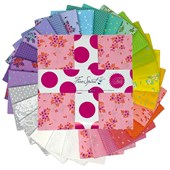 True Colors - 5" Charm Pack - 42pcs || True Colors || Tula Pink
