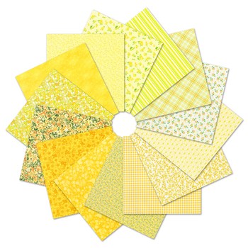 FQ-2383-14 || FAT QUARTERS || FABRIC MARKET BANANA FAT QUARTER BUNDLE || Robert Kaufman
