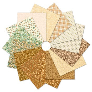 FQ-2389-14 || FAT QUARTERS || FABRIC MARKET VANILLA FAT QUARTER BUNDLE || Robert Kaufman