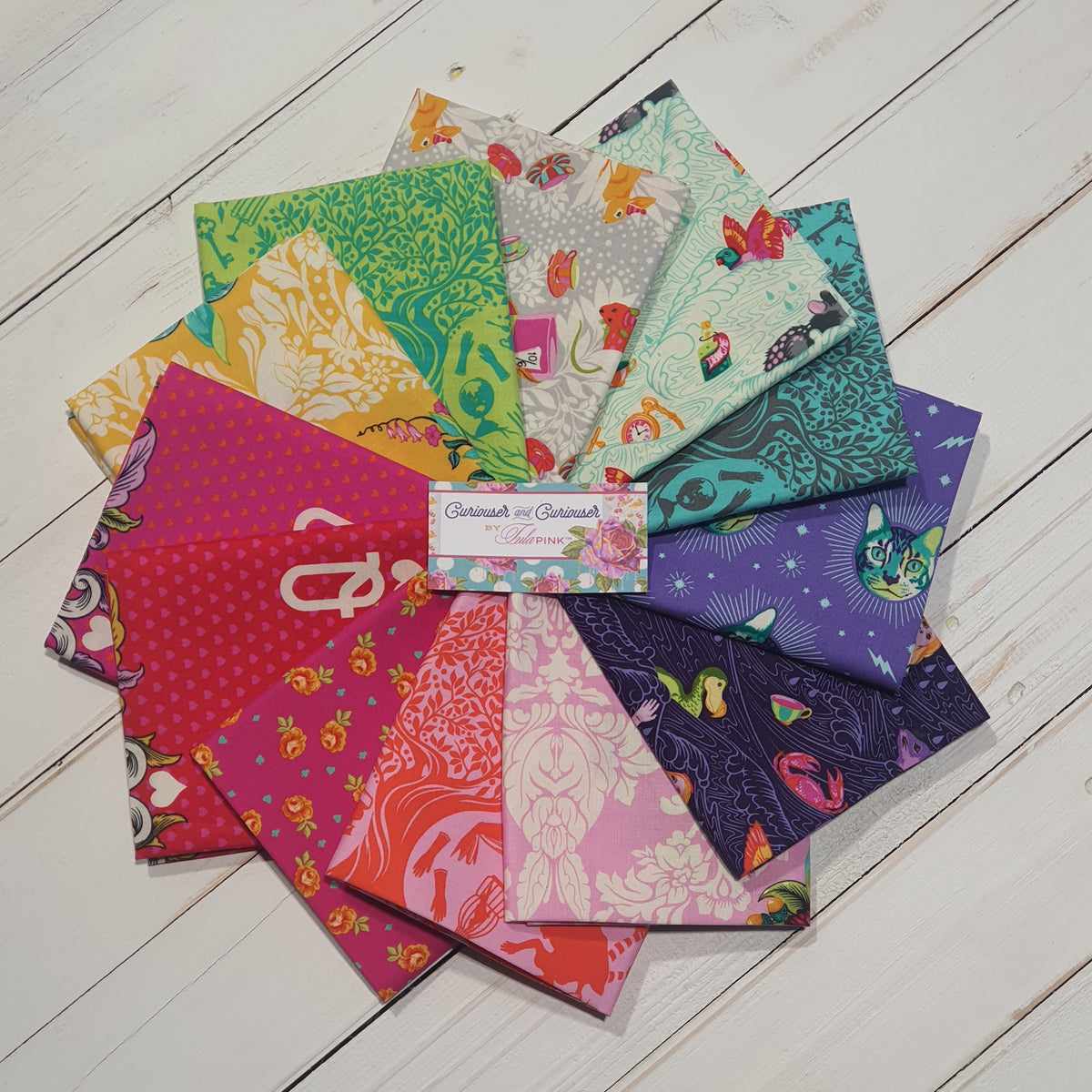 12xFat Quarter Bundle - Curiouser and Curiouser by Tula Pink