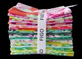 FAT QUARTERS -  || DAISY CRUSH || FIGO Studio