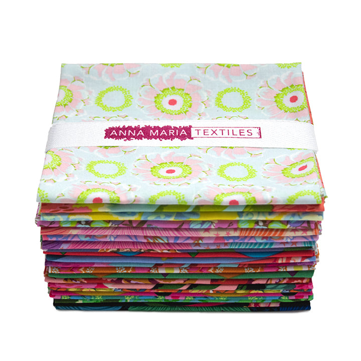 FAT QUARTERS - 18&quot;x22&quot; || JUMPSTART || Anna Maria Textiles Studio