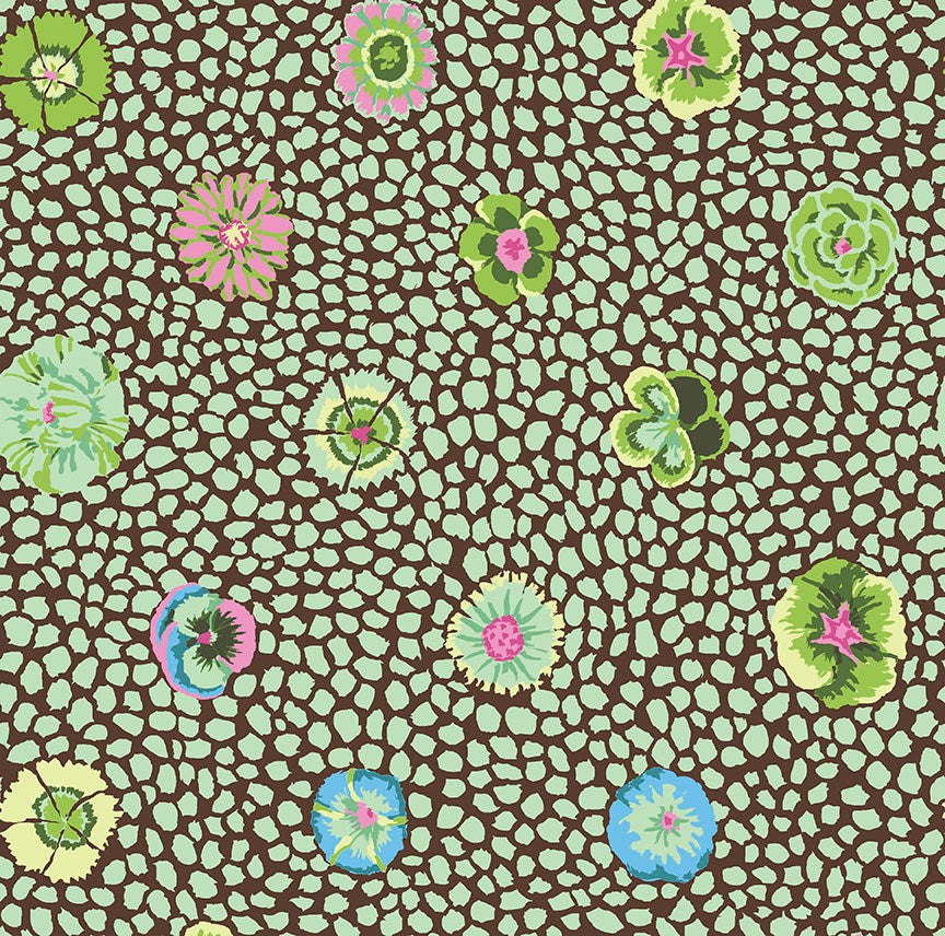Guinea Flower - Green II Classics II Kaffe Fassett Collective