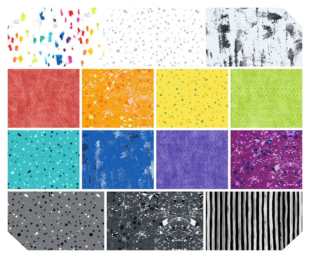 Hue - 10in Charm Pack - 42pcs || Hue 10" Charm Pack || Giucy Giuce