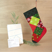 QAYG Holiday Square Stocking -- 1 per pack
