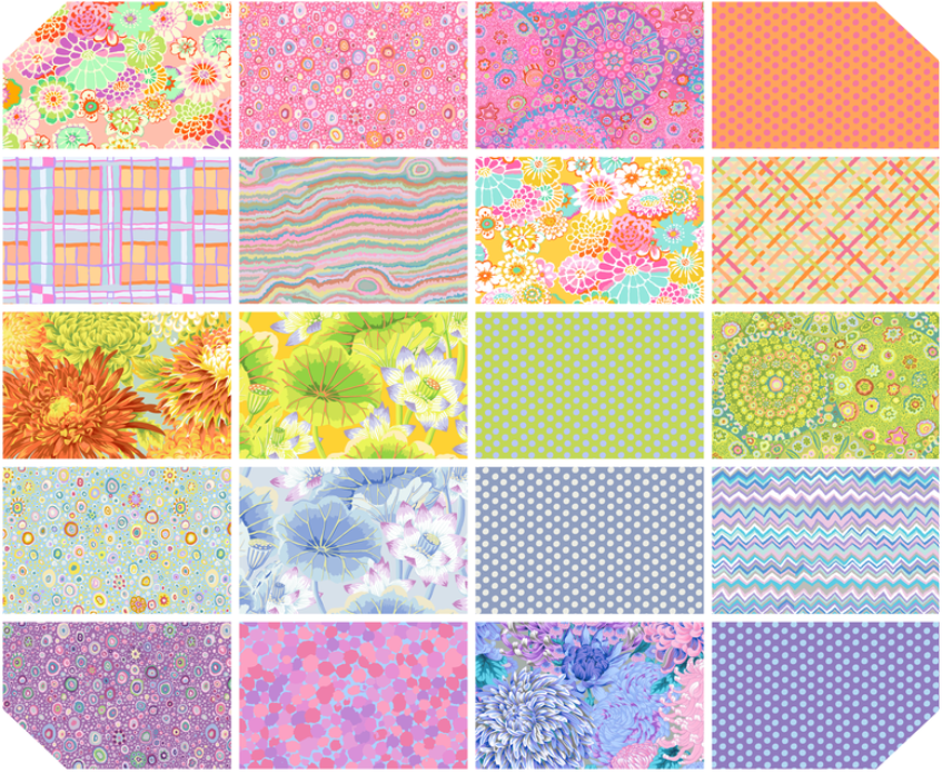 Classics Plus - 5&quot; Charm Pack- 42pcs || Classic Plus || Kaffe Fassett Collective