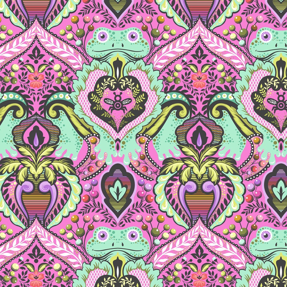 Frog Prince - Gumball || Prince Charming Déjà Vu Minky || Tula Pink
