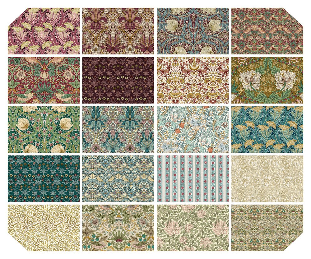 Lodden + Replenished - 2.5in Design Roll - 40pcs || Lodden Design Roll || Morris & Co