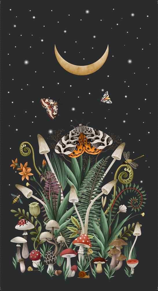 MOTH TO A FLAME - 24"WIDE MOTH TO A FLAME PANEL || MULTI || Dear Stella