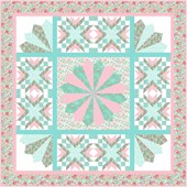 Floating Dresden -  || QUILTING IN BLOOM || Northcott Studio