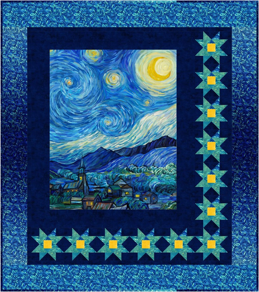 STARS AT MID -  || STARRY NIGHT || Northcott Studio