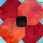 SHOP SAMPLE - PIECED POPPIES || PAINTED POPPIES || Northcott Studio