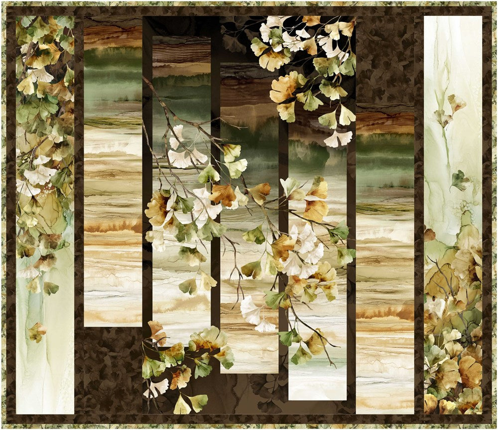 FAUX STEPS -  || GINKGO || Northcott Studio