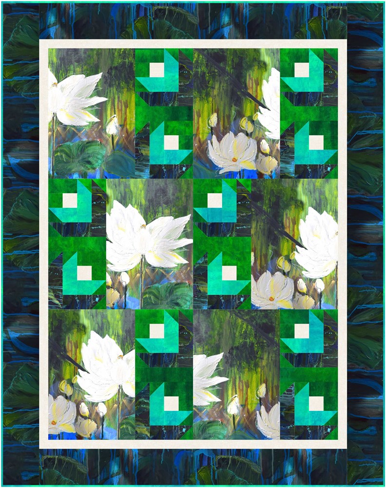 LOTUS REFLECT -  || LILY POND || Frond Design Studio