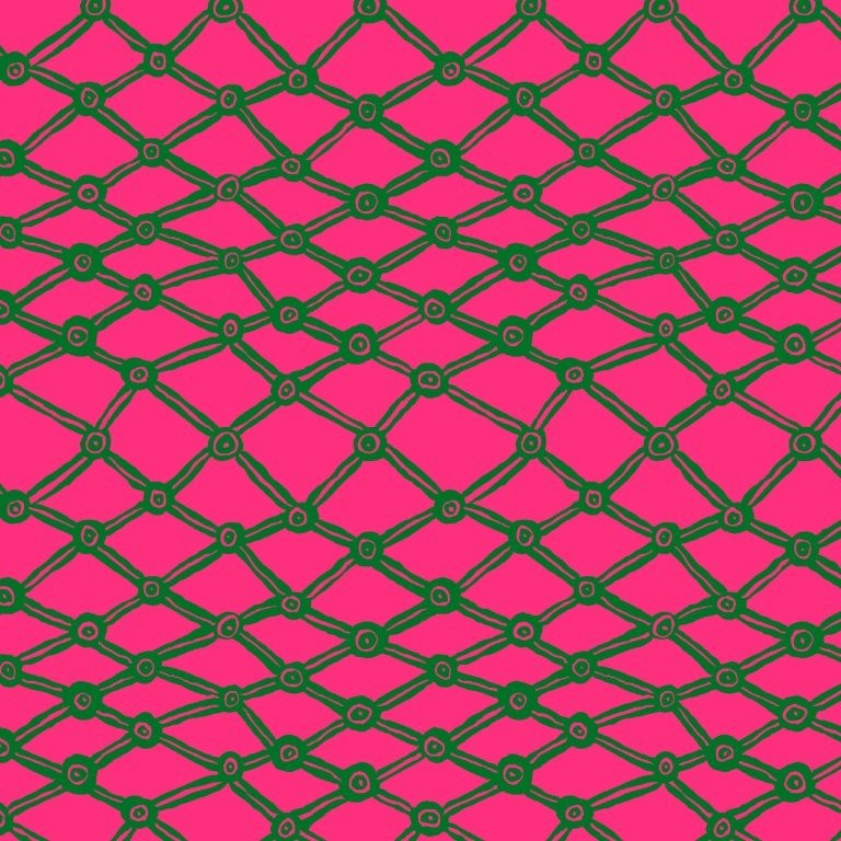 Nets - Pink || Kafe Fassett Collective for FreeSpirit February2026 || Brandon Mably