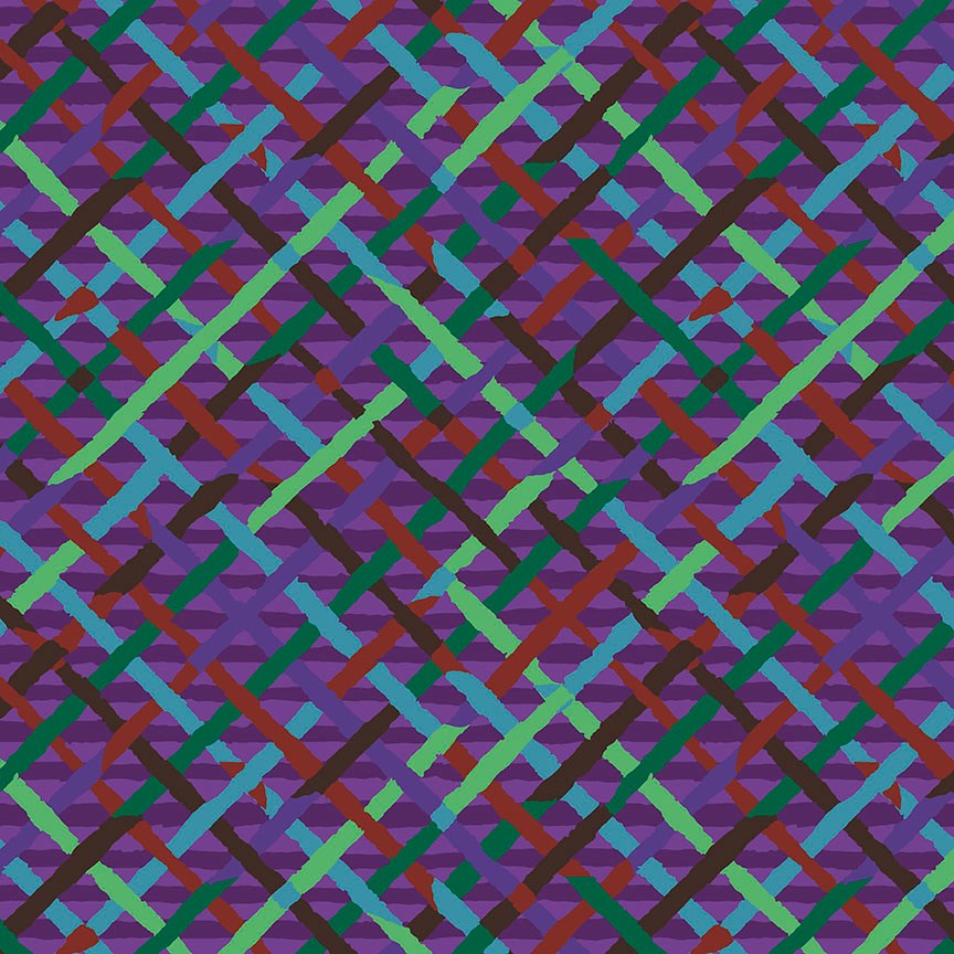 Mad Plaid - Purple II Classics II Kaffe Fassett Collective