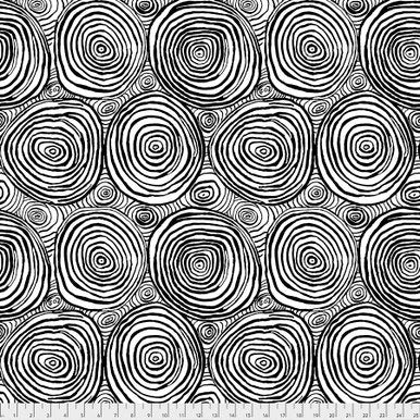 Onion Rings - Black II Stash II Kaffe Fassett Collective