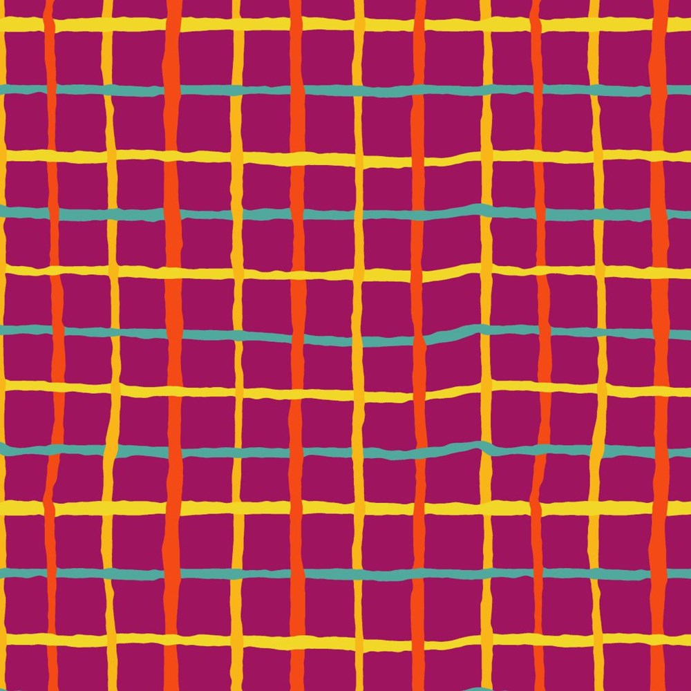 Grid - Magenta || August 2026 || Kaffe Fassett Collective