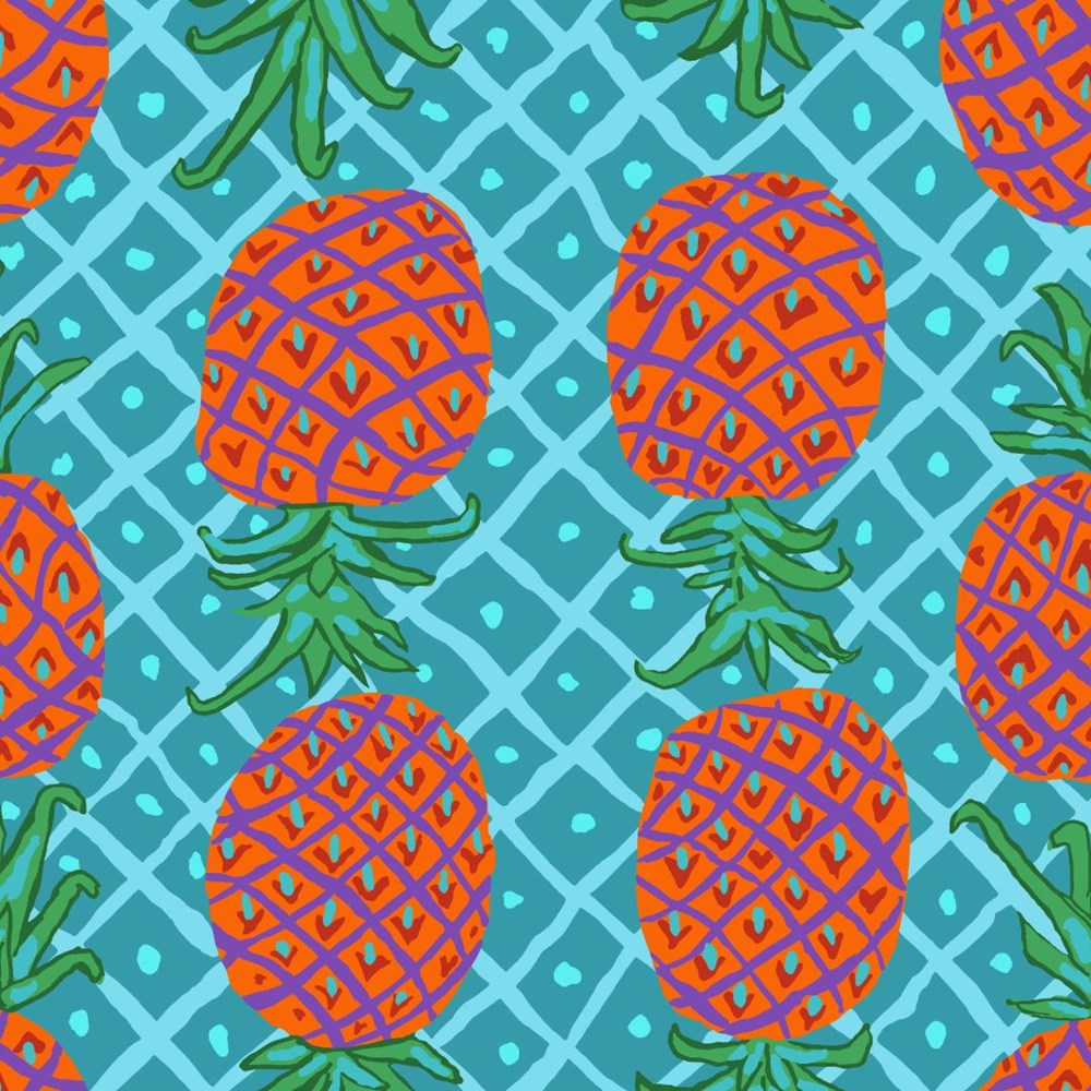 Upside Down - Aqua || August 2026 || Kaffe Fassett Collective