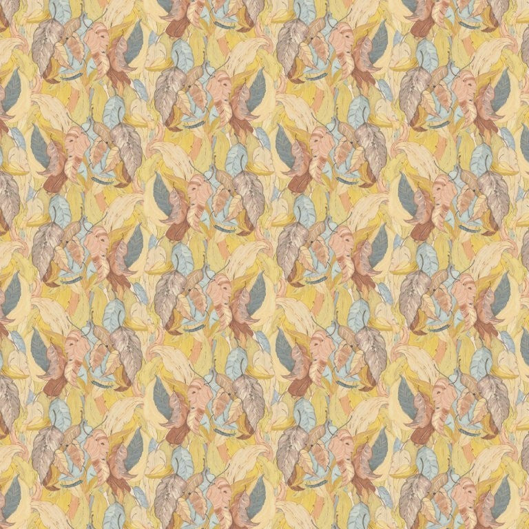 Parched Leaves - Rouge || Desert Oasis || Denise Burkitt