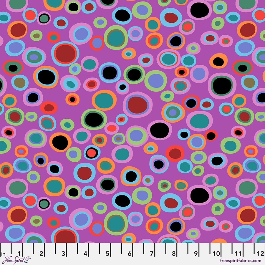 Bubbles - Plum || From the Archives || Kaffe Fassett