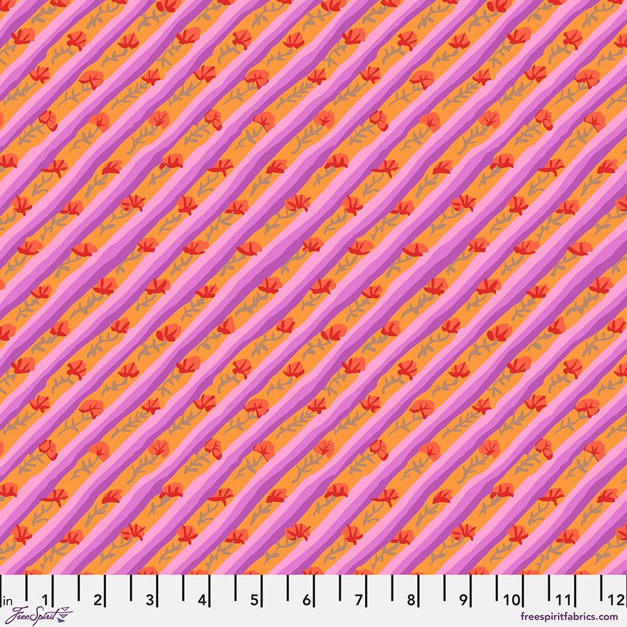 Diagonal Poppy - Lavender || From the Archives || Kaffe Fassett