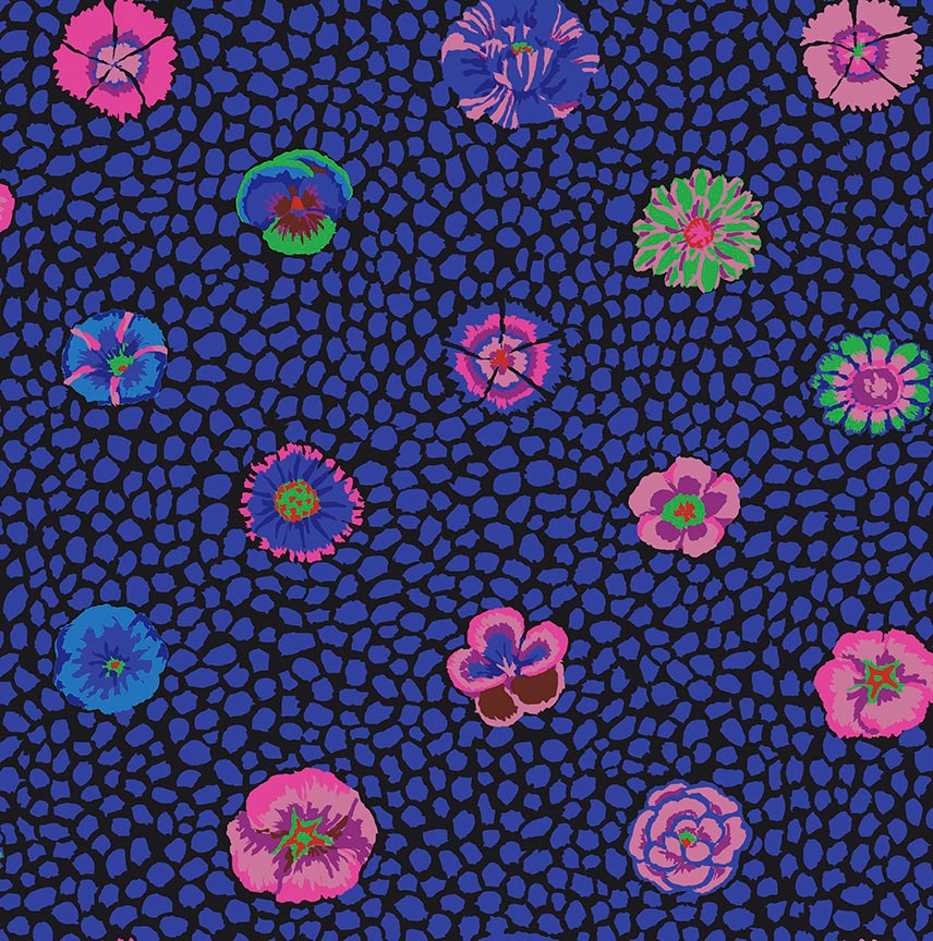 Guinea Flower - Black II Classics II Kaffe Fassett Collective