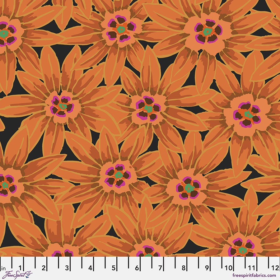 Potentilla - Brown || From the Archives || Kaffe Fassett