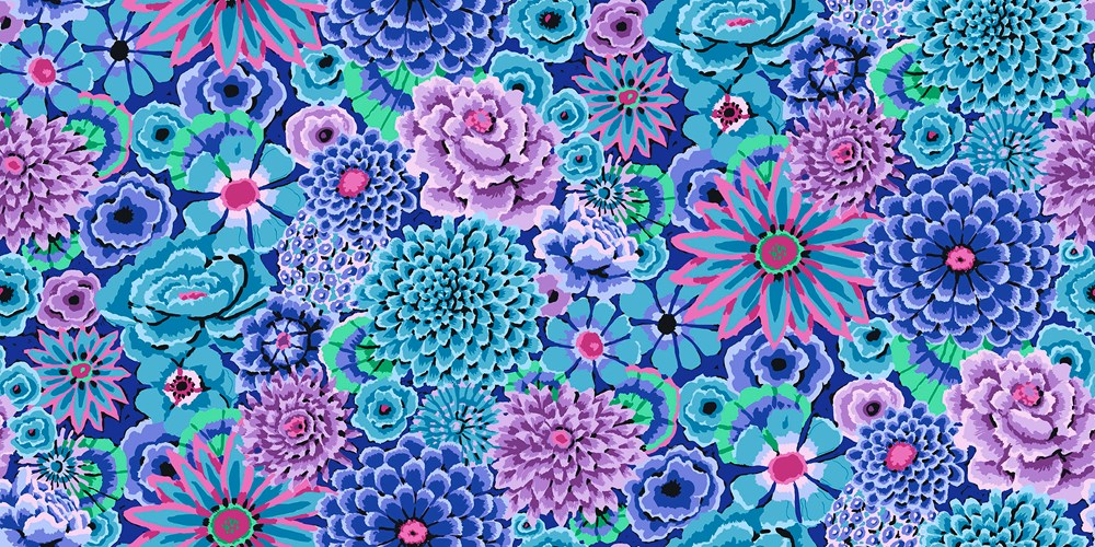 Enchanted - Blue II Stash II Kaffe Fassett Collective