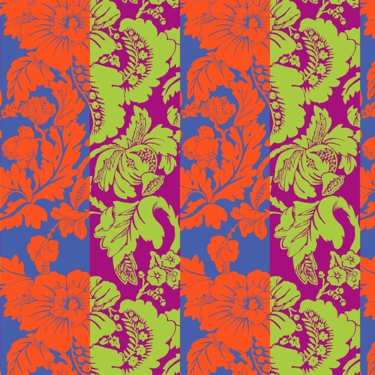 Romance - Hot || Kafe Fassett Collective for FreeSpirit February2026 || Kaffe Fassett