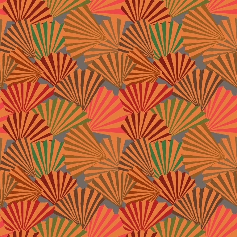 Fanfare - Brown || Kafe Fassett Collective for FreeSpirit February2026 || Kaffe Fassett