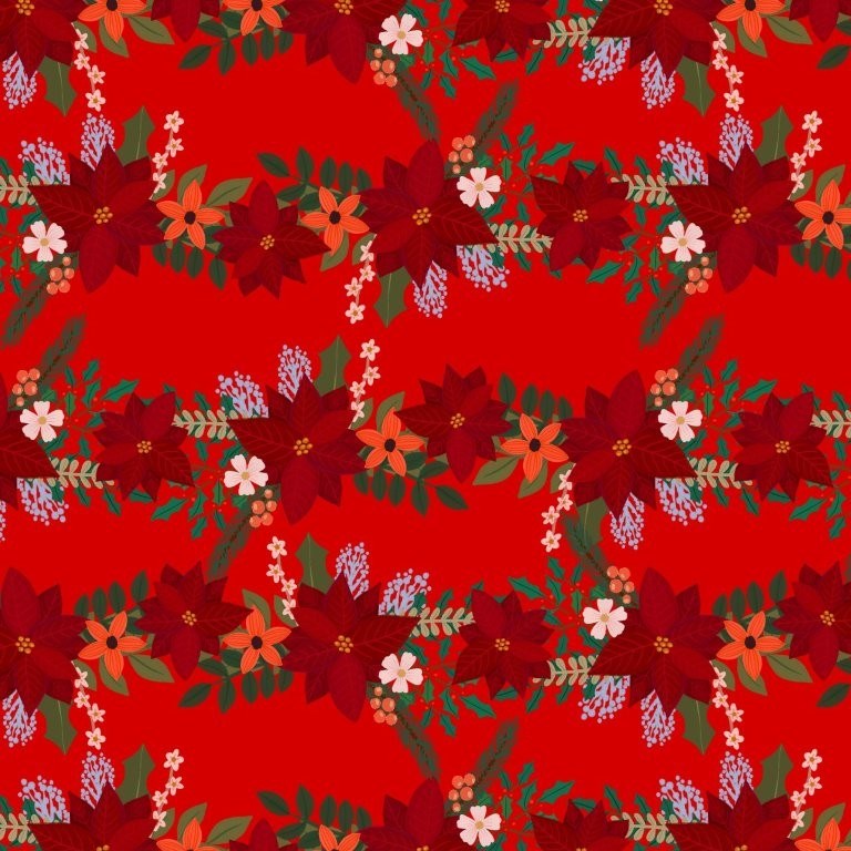 Christmas Lace - Red || Christmas Pets || Mia Charro