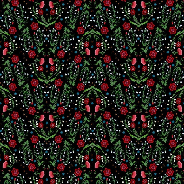 Victorian Garden - Black || Nocturnal Creatures || Maria Matos