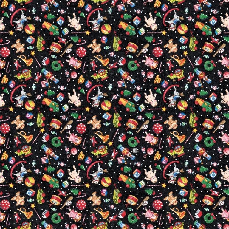 Santa's Toys - Multi || So Much Joy || Mary Engelbreit