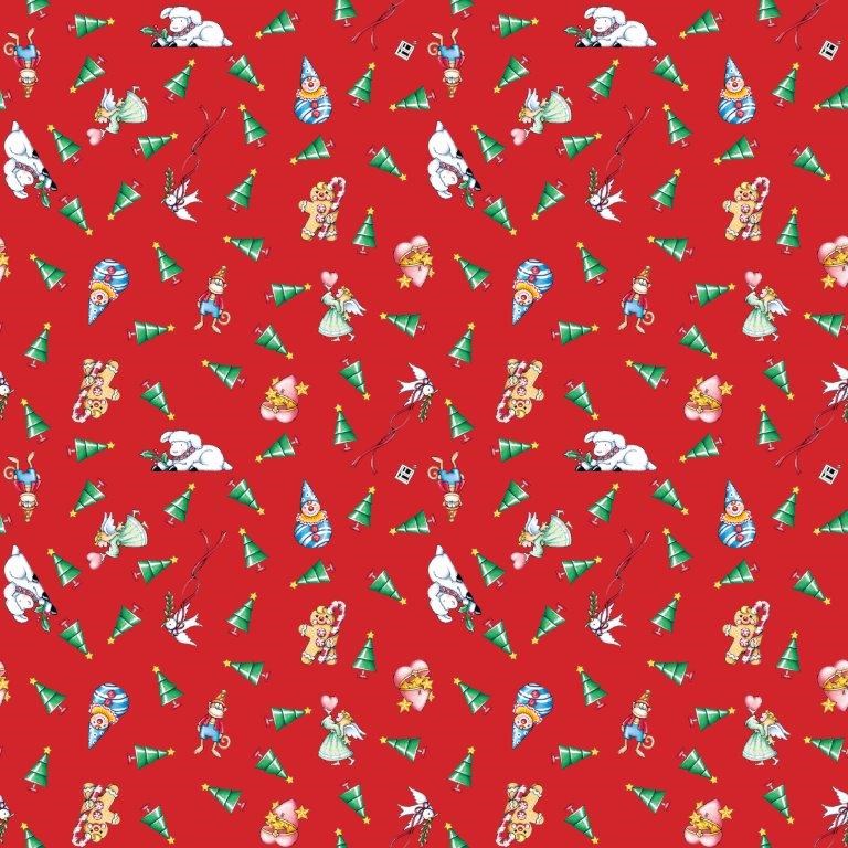 Christmas Tree Toss - Red || So Much Joy || Mary Engelbreit