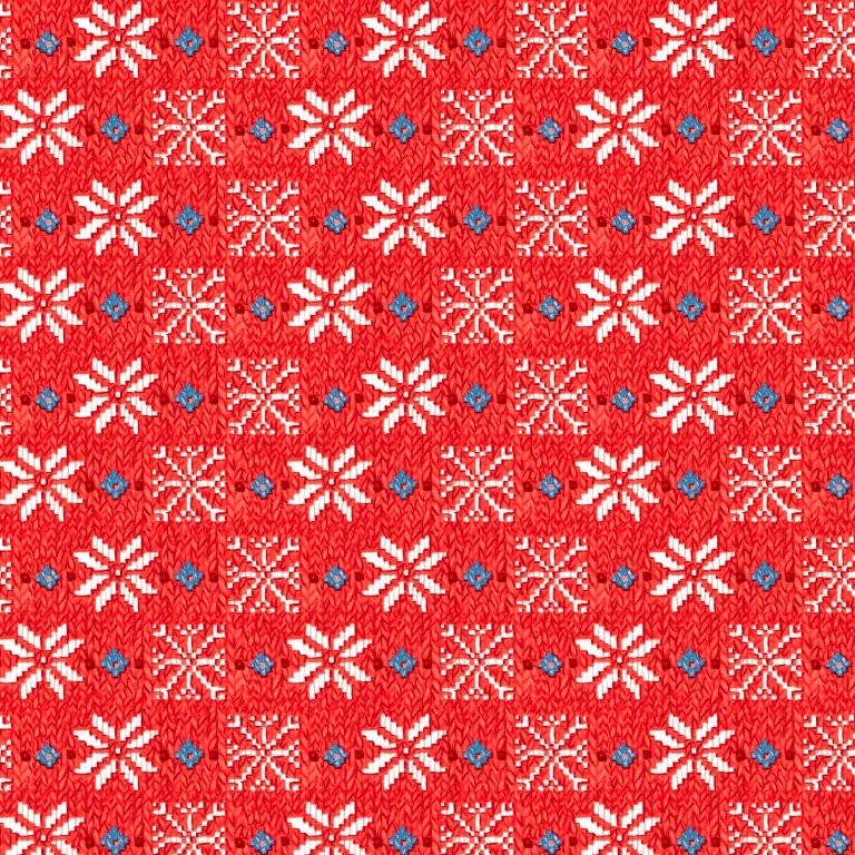 Winter Sweater - Red || Snow Day || Mary Engelbreit