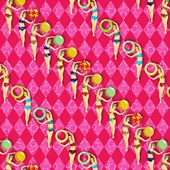 Beach Club - Pink || Riviera || Odile Bailloeul