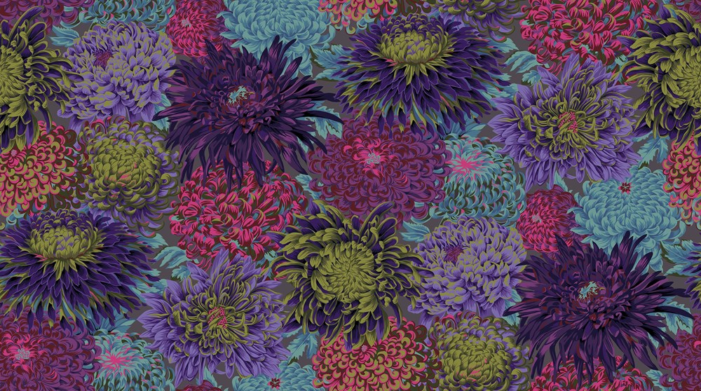 Japanese Chrysanthemum - Antique II Classics II Kaffe Fassett Collective