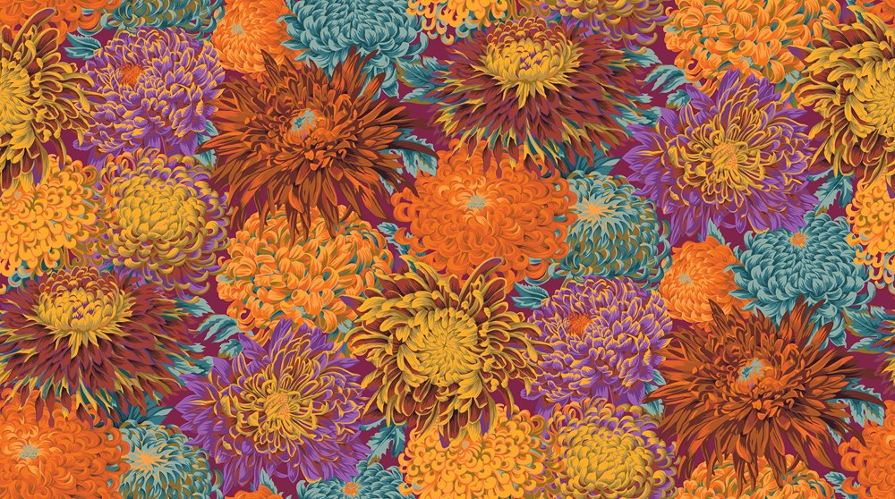 Japanese Chrysanthemum - Autumn II Classics II Kaffe Fassett Collective