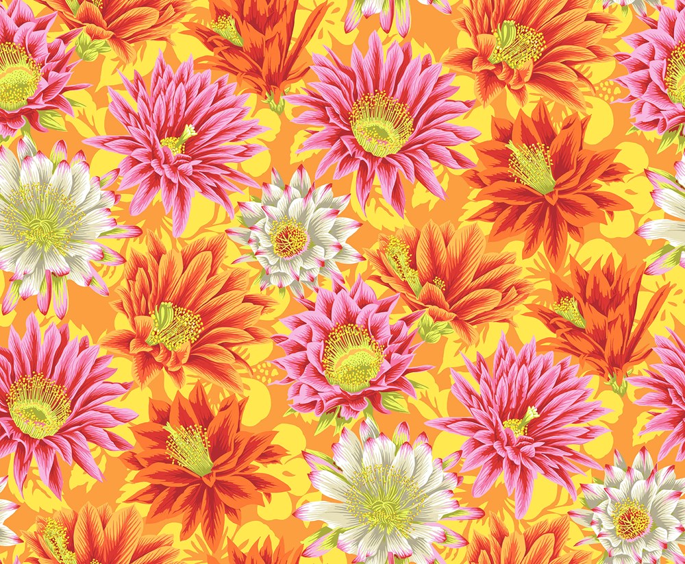 Cactus Flower - Yellow II Classics II Kaffe Fassett Collective
