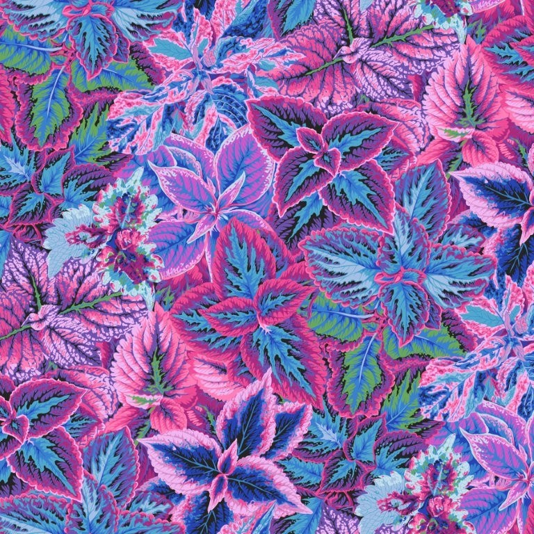 Bold Leaves - Blue || August 2025 || Philip Jacobs