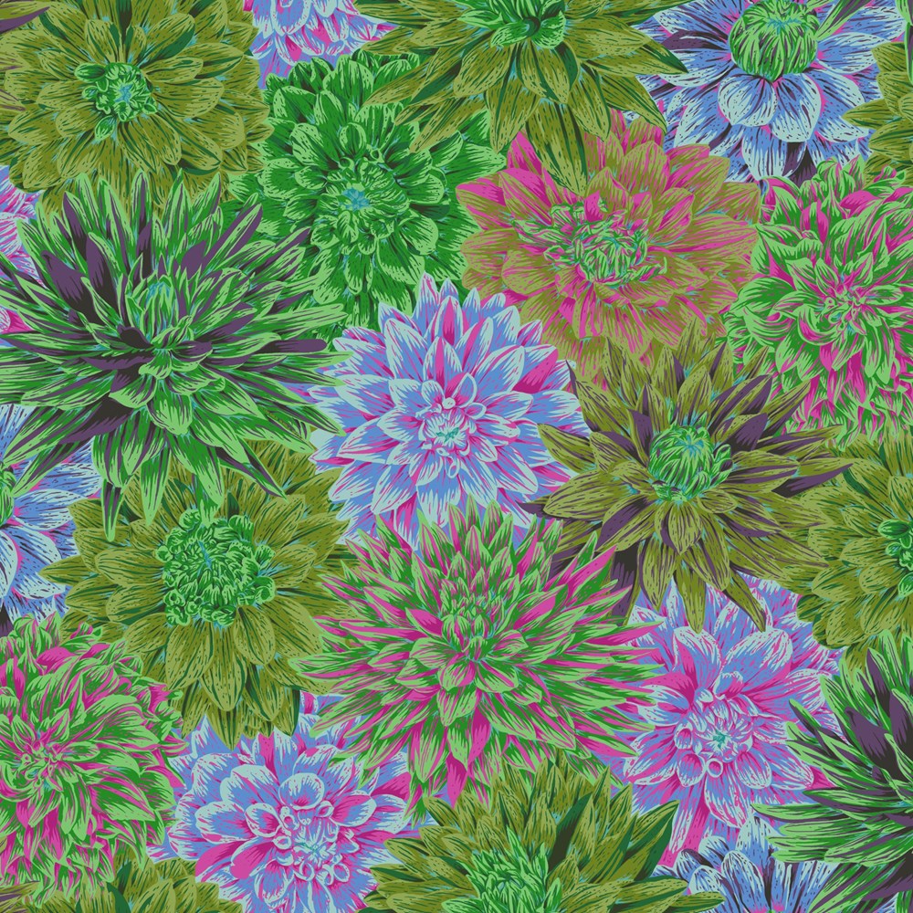 Bursting Stripes - Green || August 2026 || Kaffe Fassett Collective