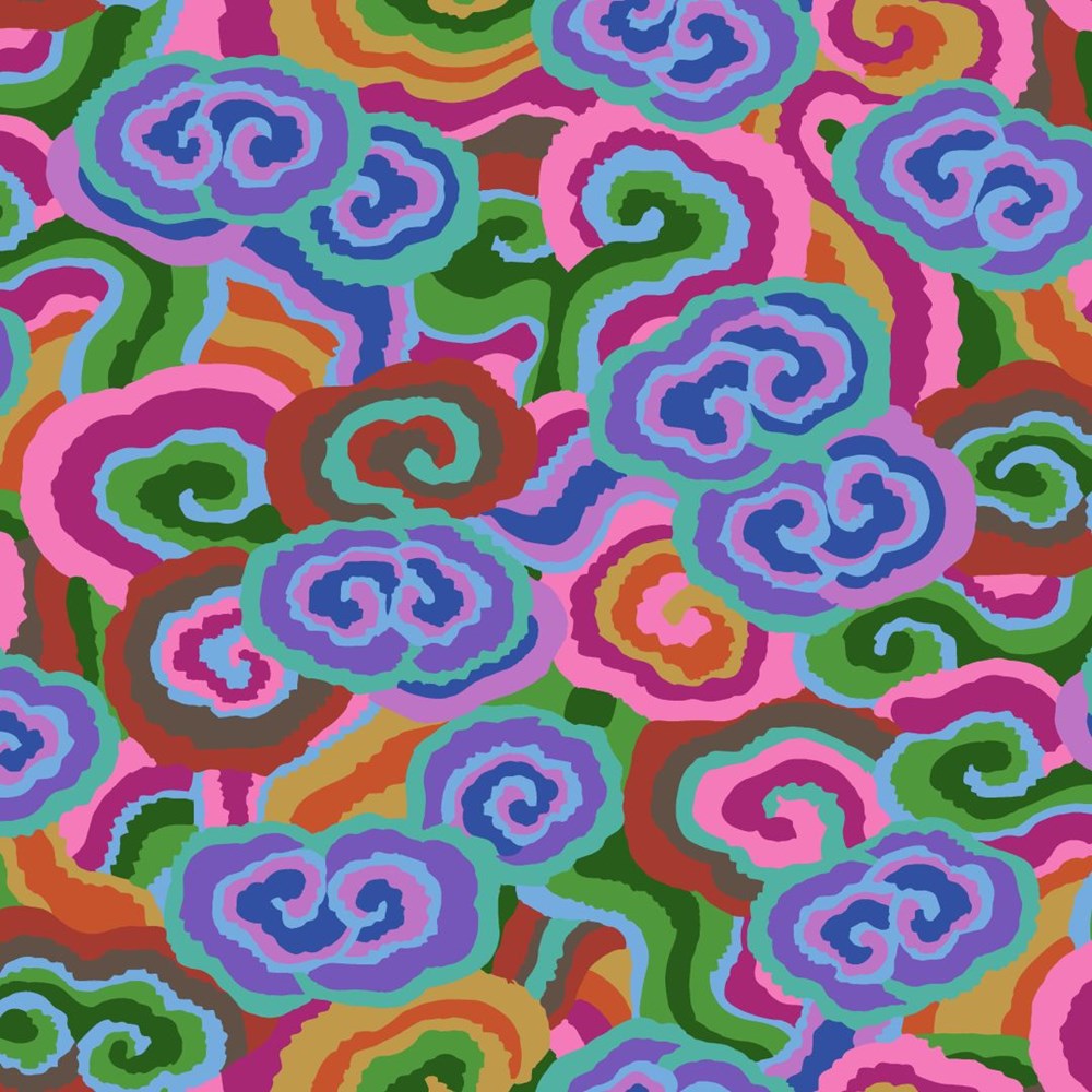 Cloud Scrolls - Deep || August 2026 || Kaffe Fassett Collective