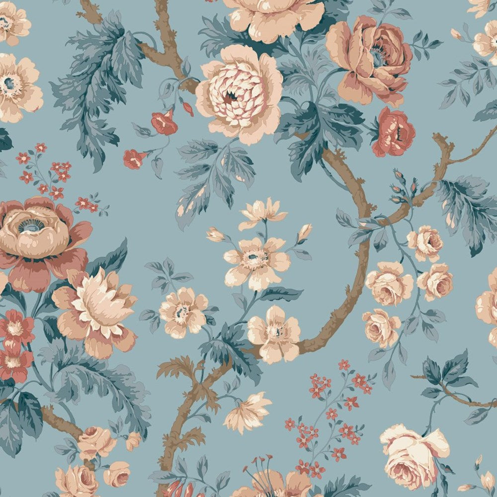 Hykenham - Blue || Chiswick Grove || Sanderson